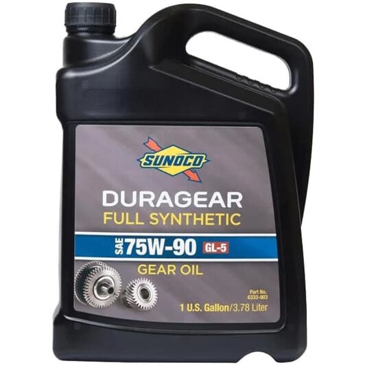 Sunoco GL-5 MT-1 75W-90 (3,78 л) трансмиссионное масло