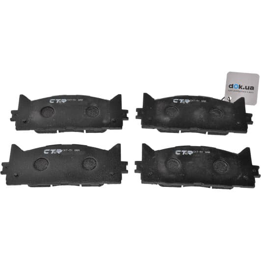 CKT51 CTR Тормозные колодки