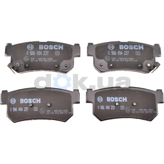 0 986 494 237 Bosch Тормозные колодки