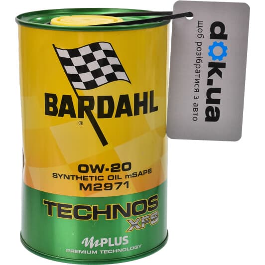 Bardahl Technos XFS M2971 0W-20 моторна олива
