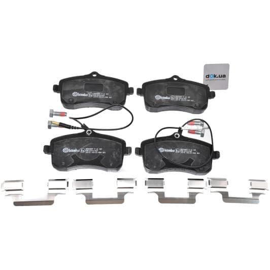 P 61 109 Brembo Тормозные колодки для Peugeot 407