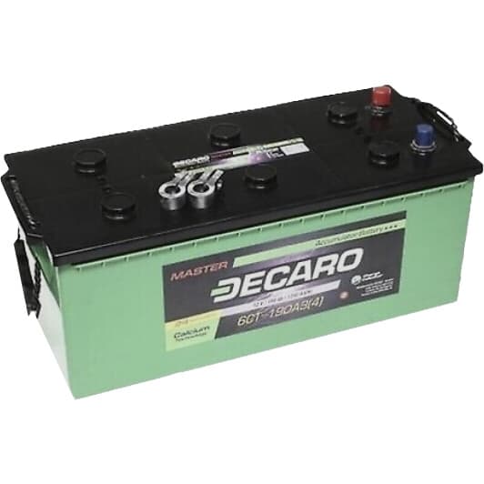 Аккумулятор DECARO 6 CT-190-R Master 619034m