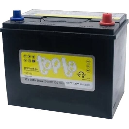 Аккумулятор Topla 6 CT-70-L EFB 112370