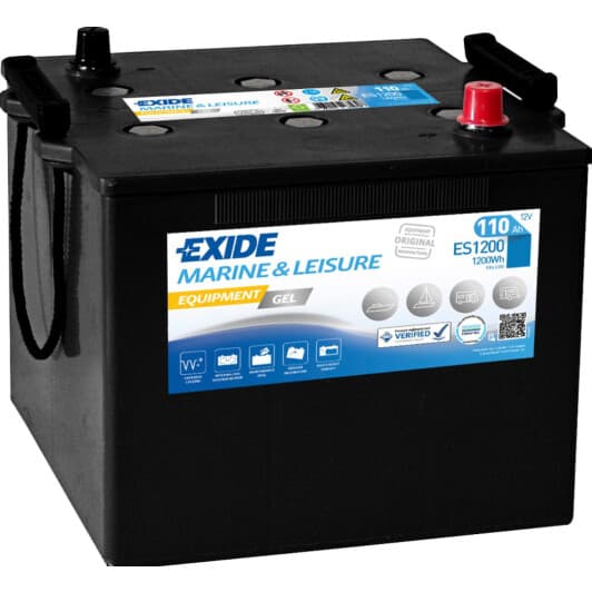 Тяговий акумулятор Exide Marine & Leisure ES1200 110 Аг 12 В