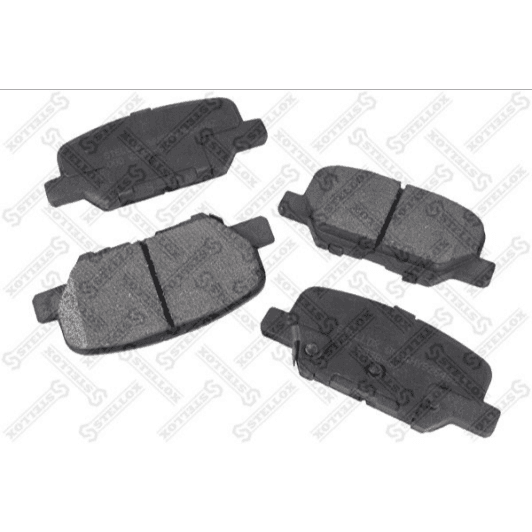 000653BSX Stellox Тормозные колодки для Mazda RX-7