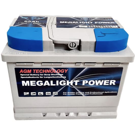 Тяговый аккумулятор Megalight ML 122 P MEGALIGHT65 65 Ач 12 В