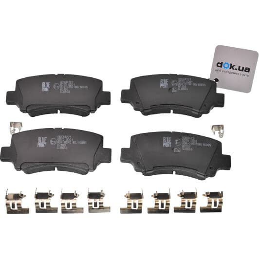 ADK84221 Blue Print Гальмівні колодки