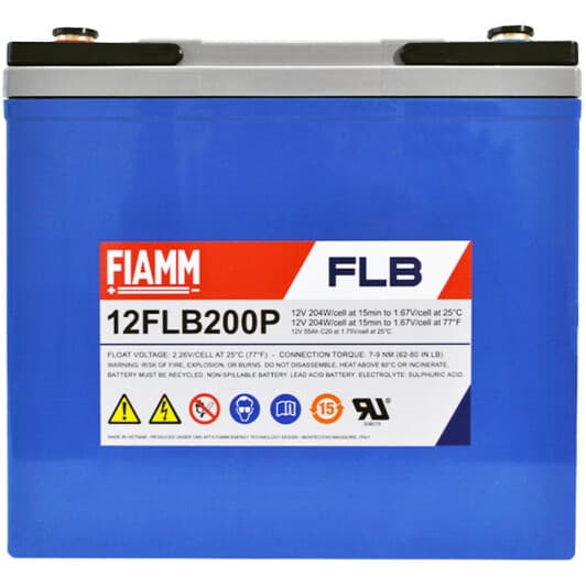 Аккумулятор для ибп Fiamm FLB 12FLB200P 938075 55 Ач 12 В