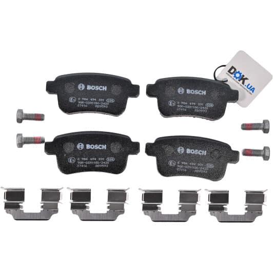 0 986 494 331 Bosch Гальмівні колодки