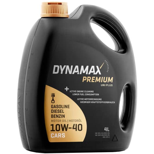 Dynamax Premium Uni Plus 10W-40 (4 л) моторна олива