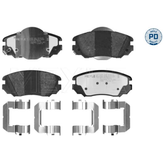 0252441519pd Meyle Тормозные колодки
