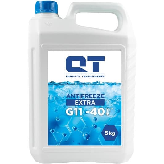 QT Extra G11 синий -40 °C, 5 л (QT543405) готовый антифриз