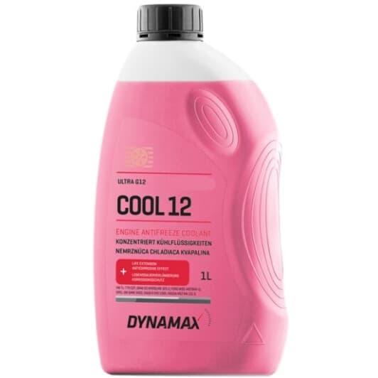 Dynamax Cool Ultra G12 червоний -37 °C готовий антифриз