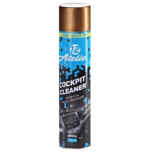 Полироль для салона 12 Atelie Cockpit Cleaner кофе 750 мл