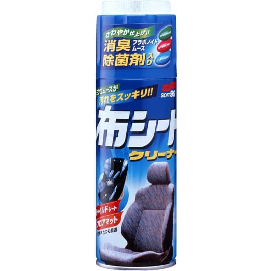 Очиститель салона SOFT99 New Fabric Seat Cleaner зеленый чай 420 мл (2051)