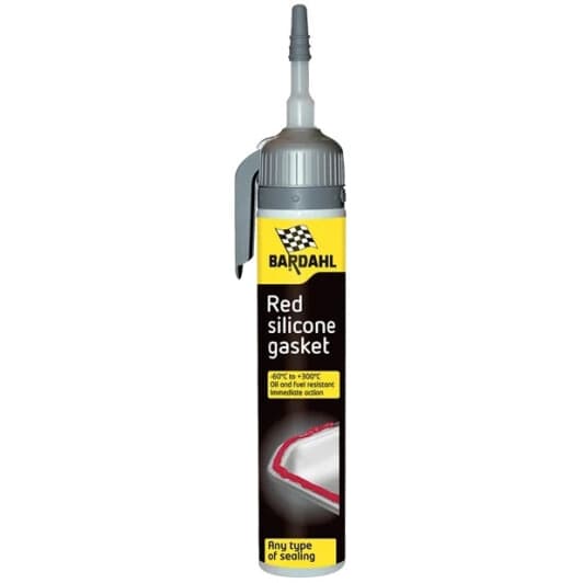 Формирователь прокладок Bardahl RTV Silicone Gasket красный