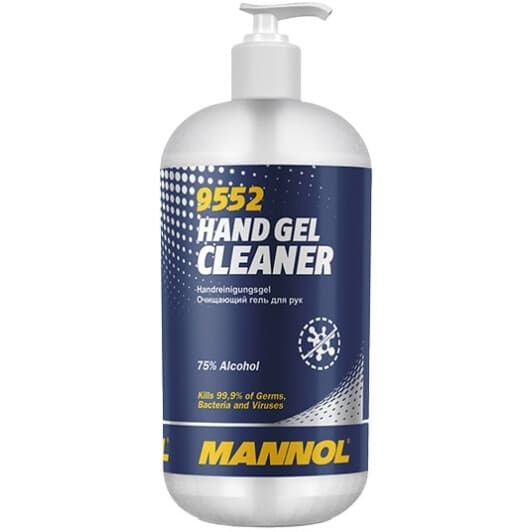 Антисептик Mannol Hand Gel Cleaner 9552 480 мл