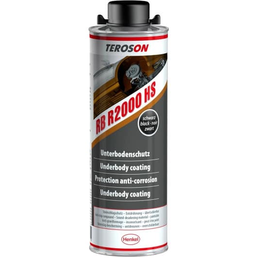 Henkel RB R2000 HS каучуковий чорний (1 л) антикор
