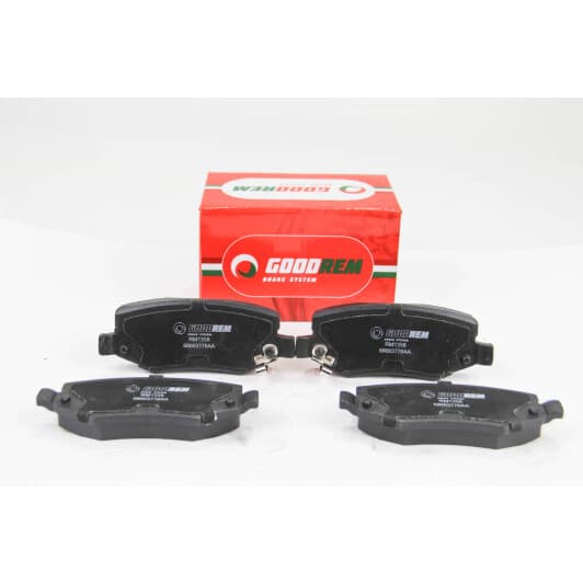 rm1358 Goodrem гальмівні колодки зад. compass wrangler liberty cherokee nitro 06-