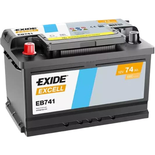 Акумулятор Exide 6 CT-74-L Excell EB741