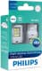 Автолампа Philips Ultinon LED W21W WX3x16d 11065ULWX2