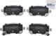 PP-905AF Japanparts Тормозные колодки