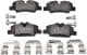 259801652 Zimmermann Тормозные колодки для MINI Cooper