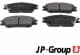 3563601310 JP Group Тормозные колодки