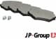4763600410 JP Group Тормозные колодки