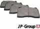 3963601210 JP Group Тормозные колодки