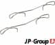 1364003110 JP Group Компоненти дискових гальмівних колодок