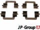 3164003310 JP Group Компоненти дискових гальмівних колодок
