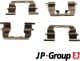 3564003410 JP Group Компоненти дискових гальмівних колодок