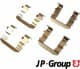 3564003510 JP Group Компоненти дискових гальмівних колодок