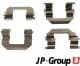 3664003510 JP Group Компоненти дискових гальмівних колодок для Kia Cerato