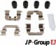 3664004010 JP Group Компоненти дискових гальмівних колодок