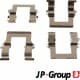 3964002210 JP Group Компоненти дискових гальмівних колодок
