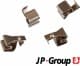3964002310 JP Group Компоненти дискових гальмівних колодок