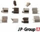 4864003310 JP Group Компоненти дискових гальмівних колодок
