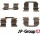 6364002210 JP Group Компоненти дискових гальмівних колодок