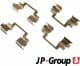 1364005010 JP Group Компоненти дискових гальмівних колодок для Mercedes GLK-Class