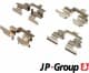 4064003210 JP Group Комплектующие дисковых тормозных колодок