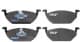 vkbp80008 SKF Тормозные колодки