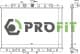 17400264 Profit Радиатор охлаждения двигателя