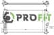 17400387 Profit Радіатор охолодження двигуна