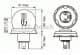 Автолампа Bosch Pure Light R2 P45t 45 W прозрачная 1987302023