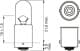 Автолампа Bosch T5W BA9s 5 W 1987302247