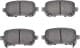 PP-905AF Japanparts Тормозные колодки