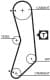 KP15544XS Gates Комплект ремня ГРМ + помпа