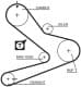 K025495XS Gates Комплект ремня ГРМ